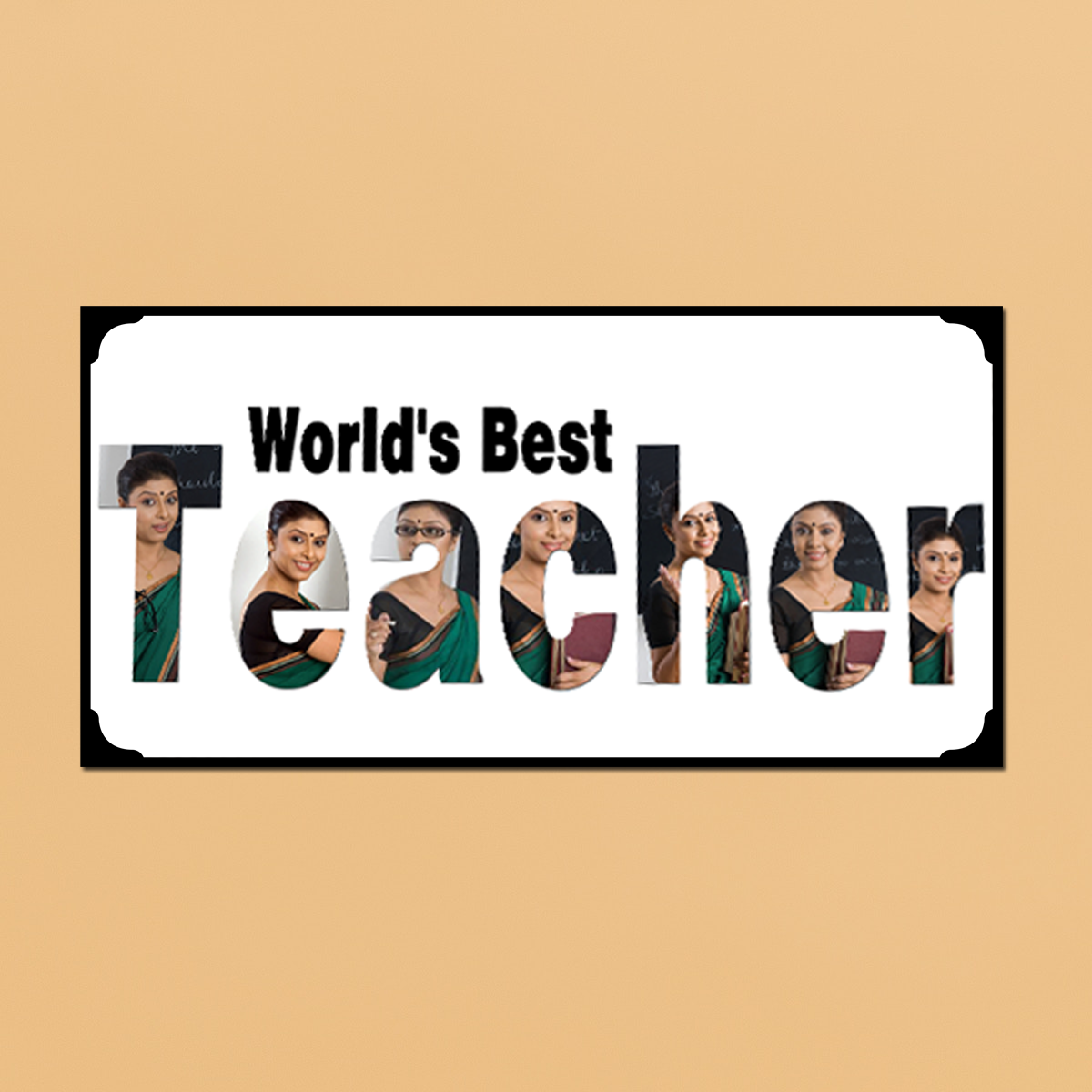 World's Best Teacher Photo Frame