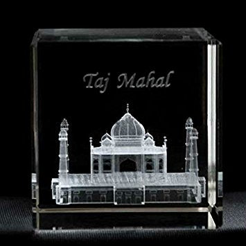 Taj Mahal 3D Crystal