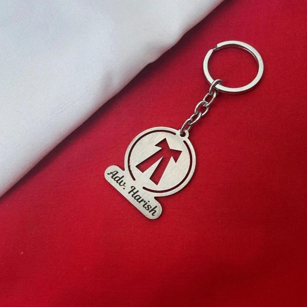 Gifts for Lawyer/ Advocate - Best Gift For Advocate – Personalized Advocate Keychain