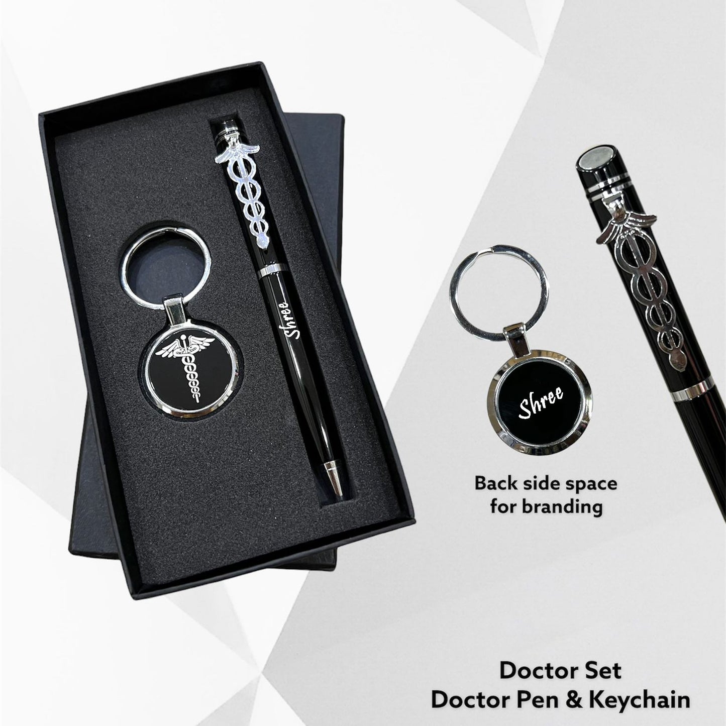 Best Gift For Doctors – Personalized Doctor Pen with Keychain – Personalized Gifts For Doctors