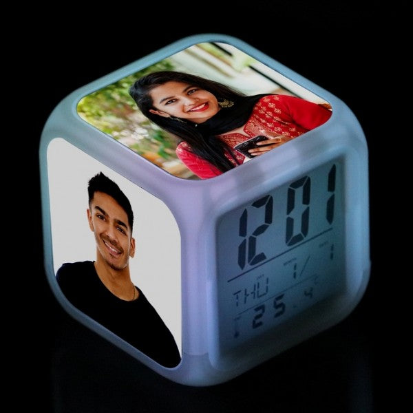 LED Photo Alarm Clock