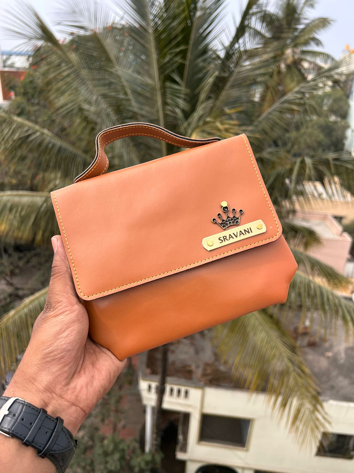 Sling Bags for Women - Tan