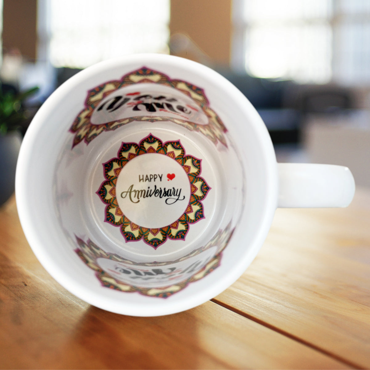 Happy Anniversary Motto Mug