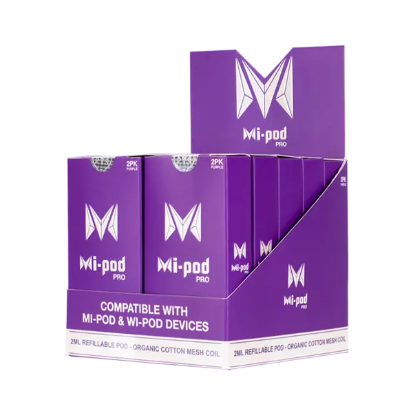 BUY 1 GET 1 FREE Mi-Pod Pro Replacement Pod - 10PK | Vape Amazon India Mi-Pod