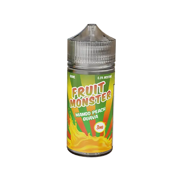 BUY 1 GET 1 FREE Mango Peach Guava Fruit Monster eJuice | Vape Amazon India