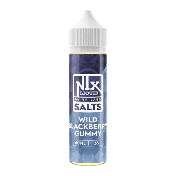 BUY 1 GET 1 FREE Wild Blackberry Gummy NIX Liquid Salts | V India