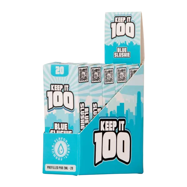 BUY 1 GET 1 FREE Blue Slushie Keep It 100 Zeltu X3 Pods | Vape Amazon India Zeltu