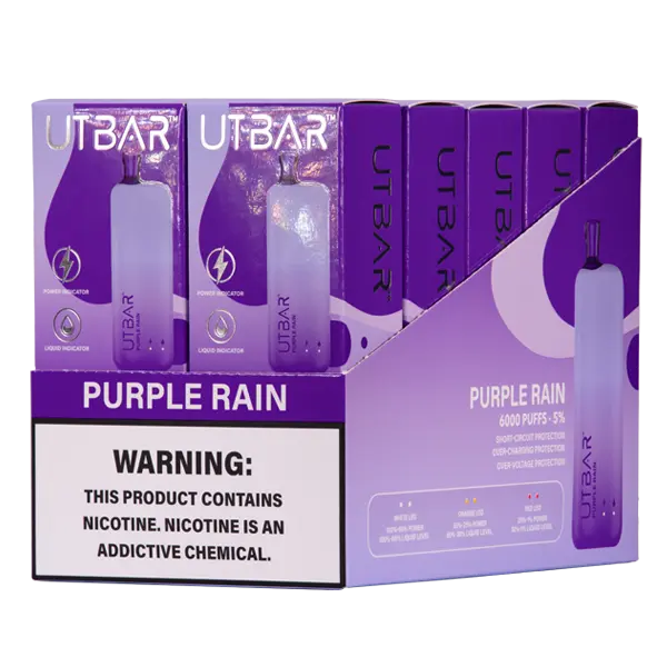 BUY 1 GET 1 FREE Purple Rain UT Bar | Vape Amazon India Flum