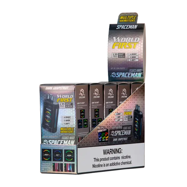 BUY 1 GET 1 FREE Dark Grapefruit Spaceman Prism 20K | Vape Amazon India Spaceman