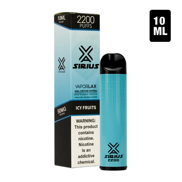 BUY 1 GET 1 FREE Icy Fruits by Sirius | Vape Amazon India VaporLax