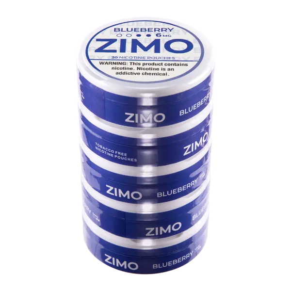 BUY 1 GET 1 FREE Blueberry ZIMO Pouches | Vape Amazon India Zimo