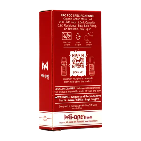 BUY 1 GET 1 FREE Mi-Pod Pro Replacement Pod - 10PK | Vape Amazon India Mi-Pod