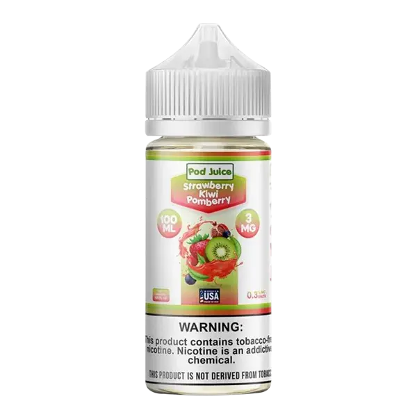 BUY 1 GET 1 FREE Strawberry Kiwi Pomberry Pod Juice 100ml | Vape Amazon India