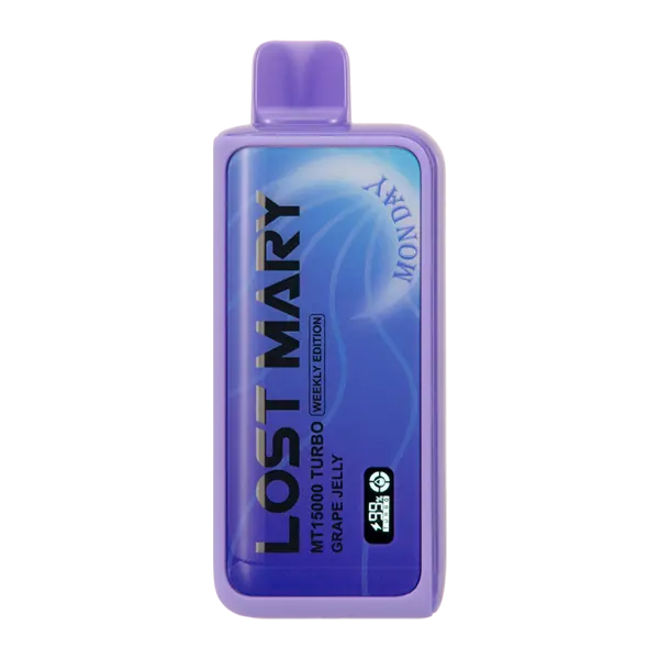 BUY 1 GET 1 FREE Grape Jelly Lost Mary MT15000 Turbo (Monday) | Vape Amazon India