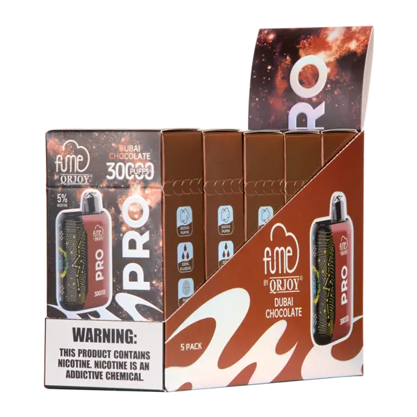 BUY 1 GET 1 FREE Dubai Chocolate Fume PRO 30K | Vape Amazon India Fume