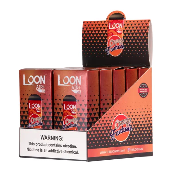 BUY 1 GET 1 FREE Orange Fantasie Loon Air+ | Vape Amazon India Loon
