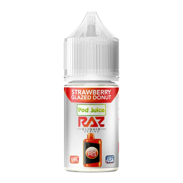 BUY 1 GET 1 FREE Strawberry Glazed Donut RAZ X Pod Juice | Vape Amazon India