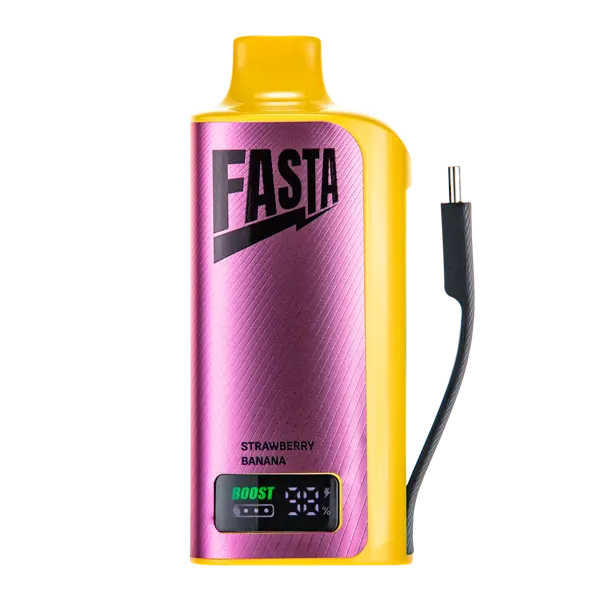 BUY 1 GET 1 FREE Strawberry Banana FASTA PLUGIN 18000 | Vape Amazon India FASTA