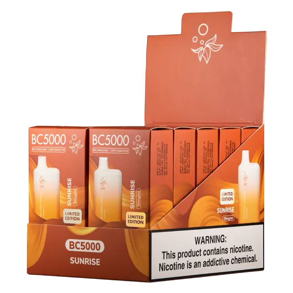 BUY 1 GET 1 FREE Sunrise BC5000 | Vape Amazon India EBCREATE