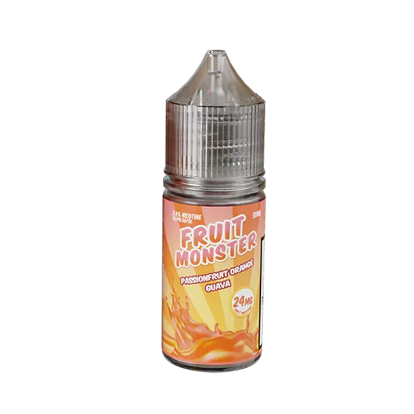 BUY 1 GET 1 FREE Passionfruit Orange Guava Fruit Monster Salt by Monster Labs | Vape Amazon India