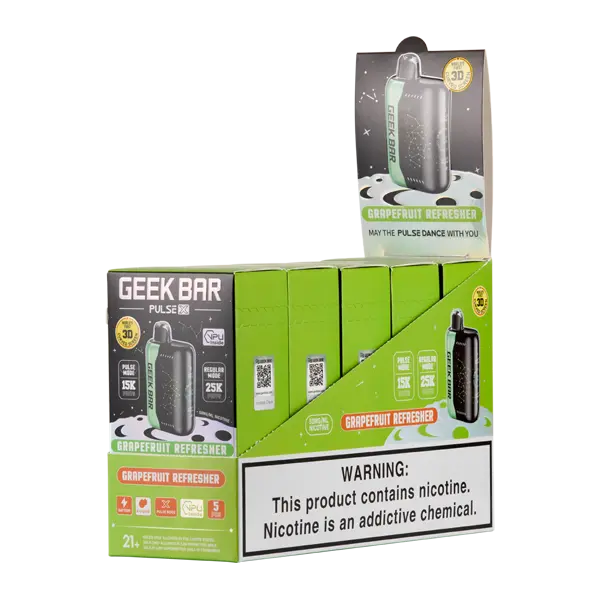 BUY 1 GET 1 FREE Grapefruit Refresher Geek Bar Pulse X 25k | Vape Amazon India Geek Vape