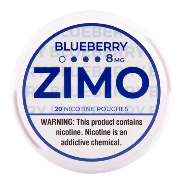 BUY 1 GET 1 FREE Blueberry ZIMO Pouches | Vape Amazon India Zimo