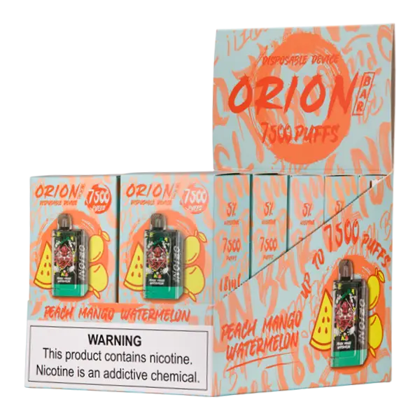 BUY 1 GET 1 FREE Peach Mango Watermelon Orion Bar | Vape Amazon India Lost Vape