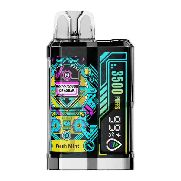 BUY 1 GET 1 FREE Fresh Mint Dragbar B3500 | Vape Amazon India