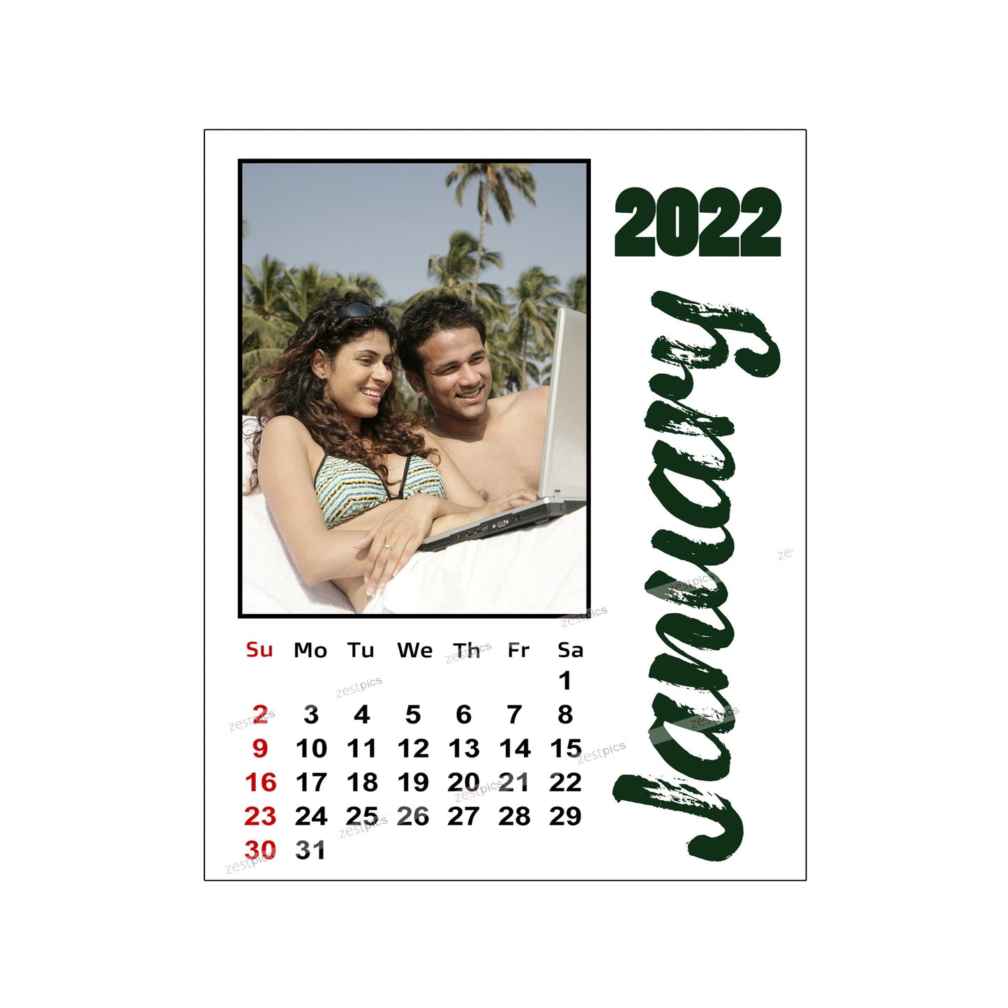 LED Photo Calendar