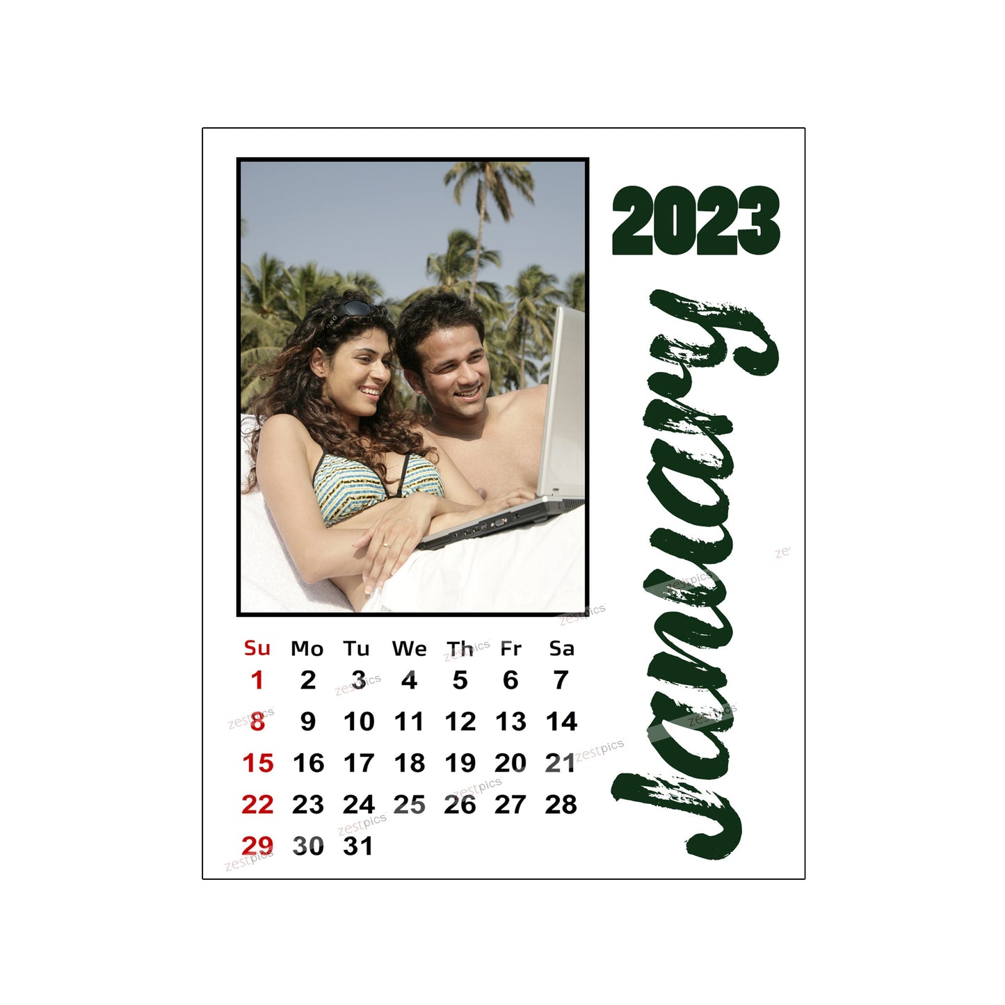 LED Photo Calendar