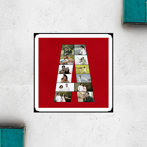 Alphabet Letter Photo Collage