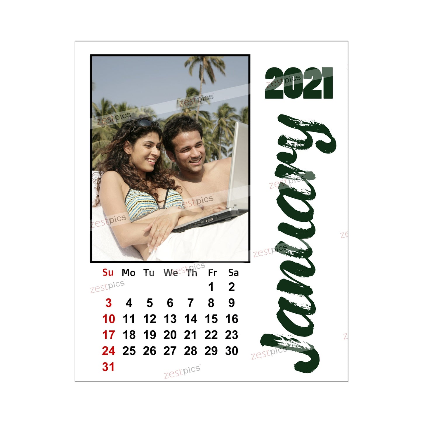 LED Photo Calendar