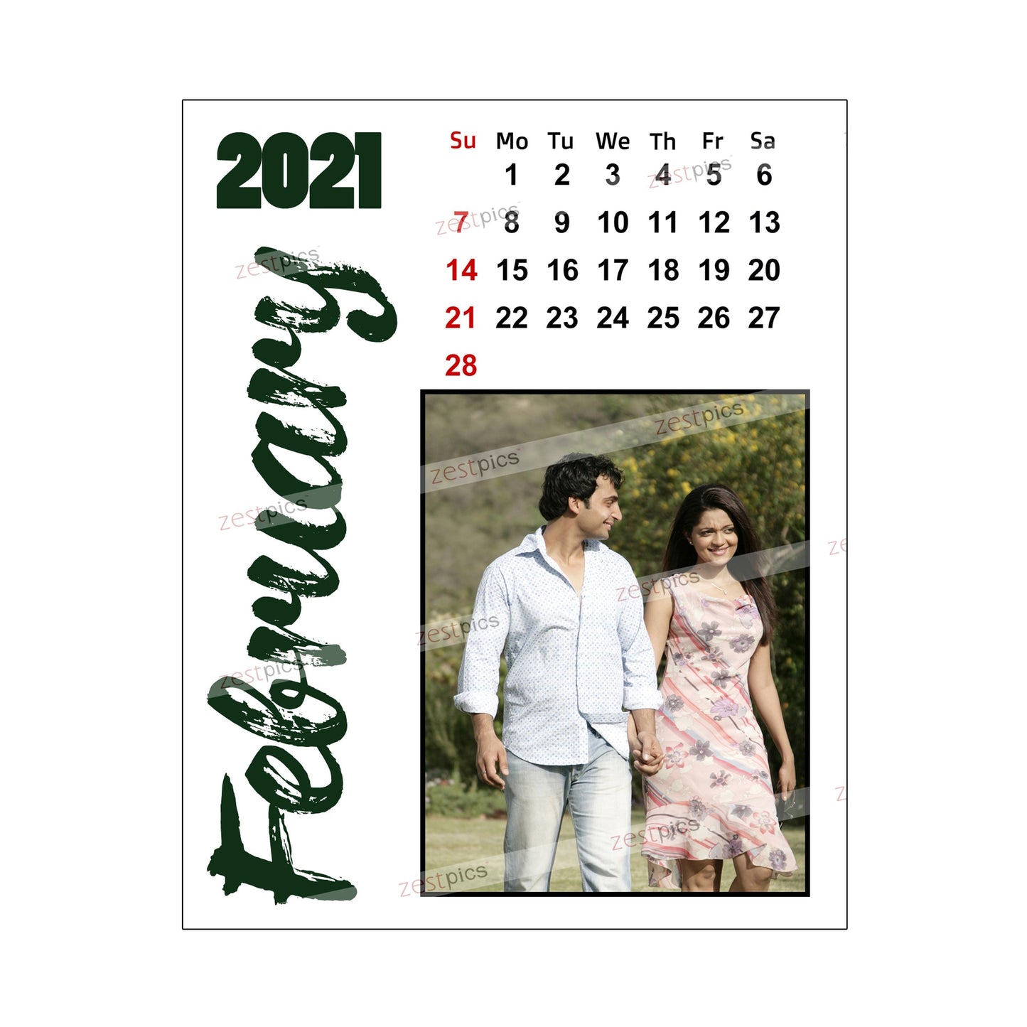 LED Photo Calendar