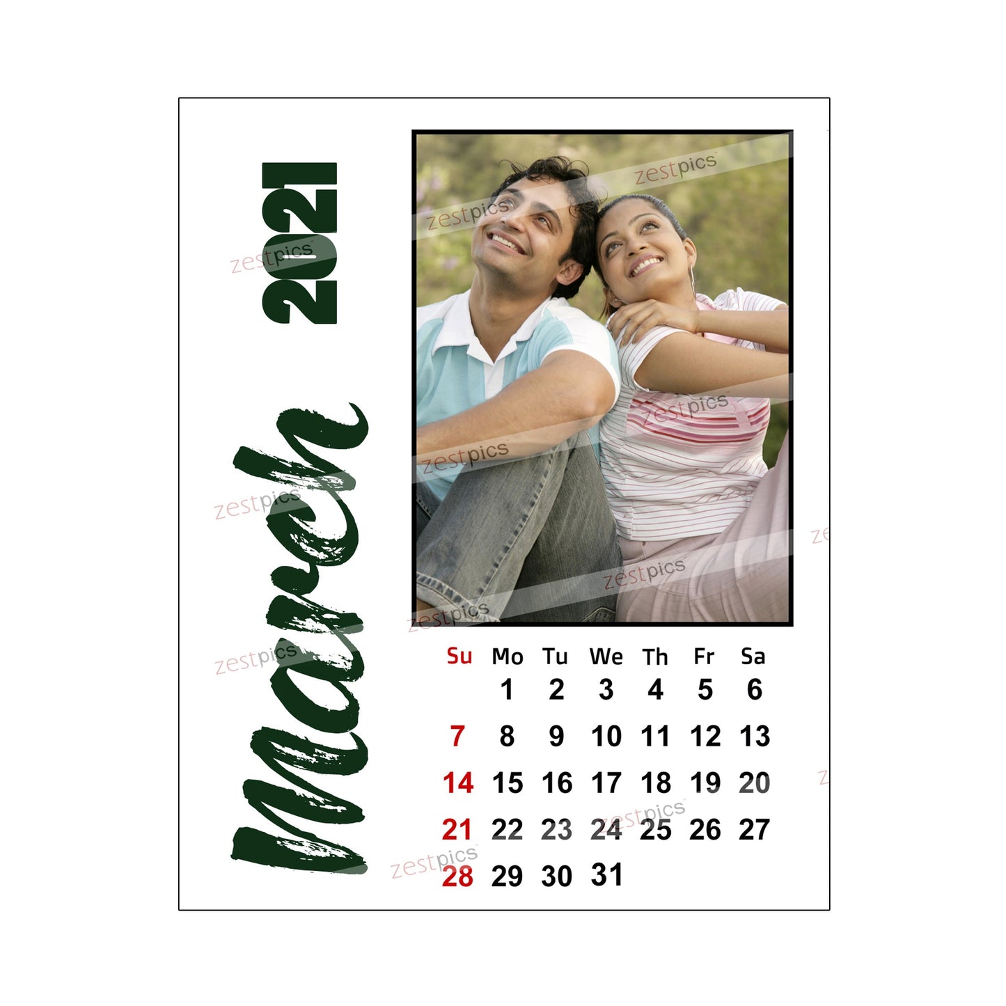LED Photo Calendar