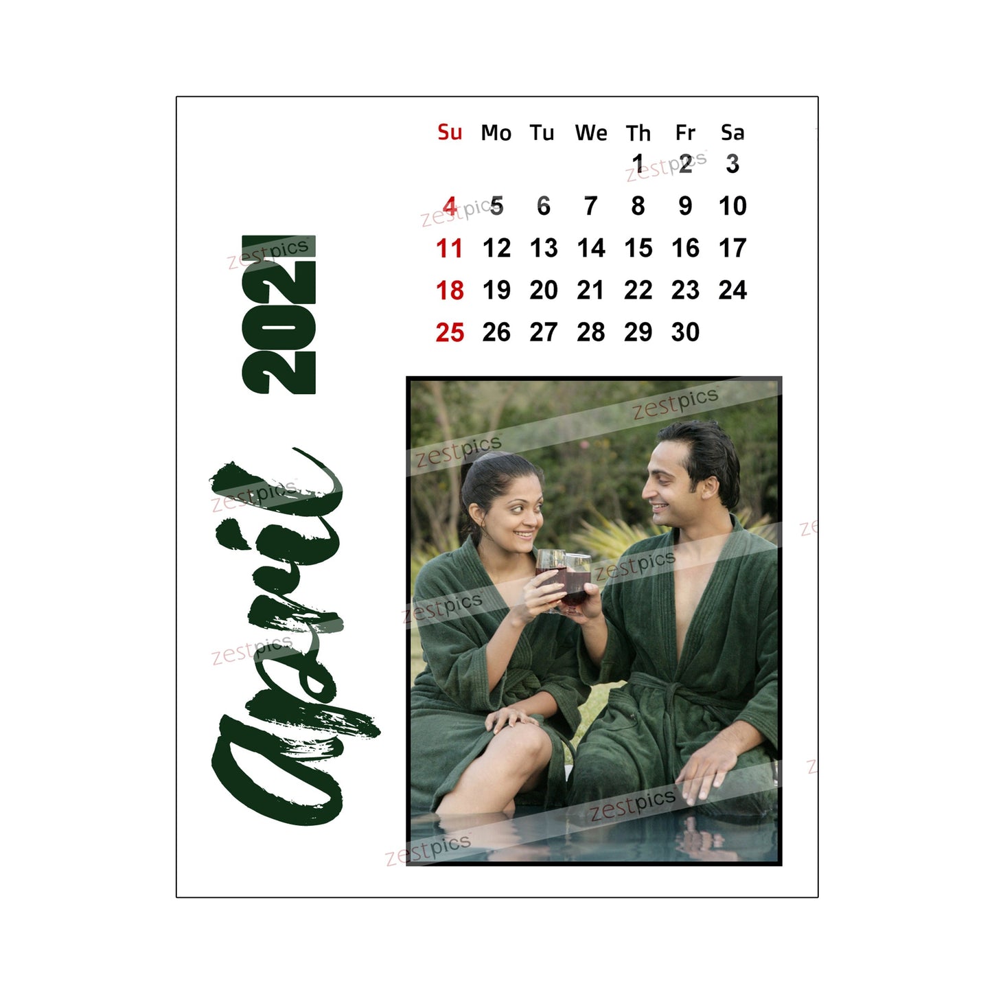 LED Photo Calendar