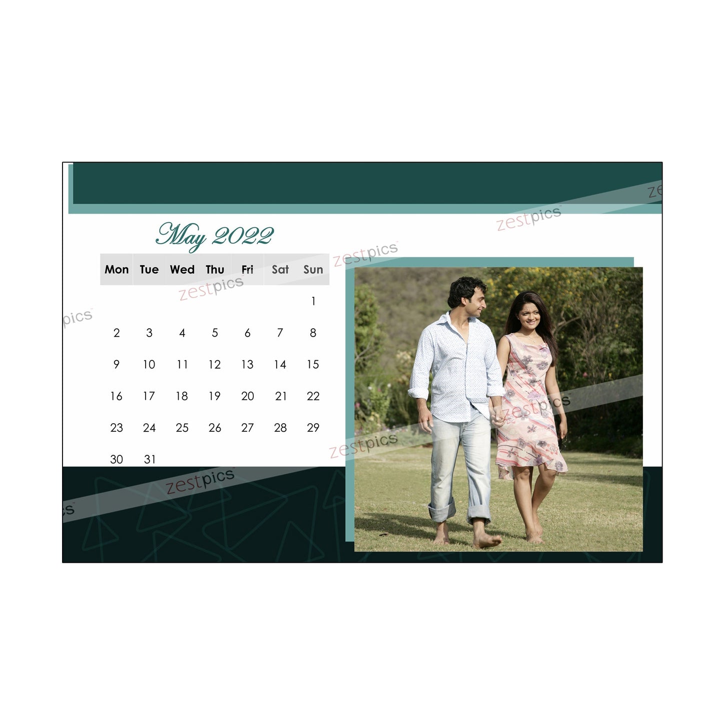 4x6 12 Months Calendar