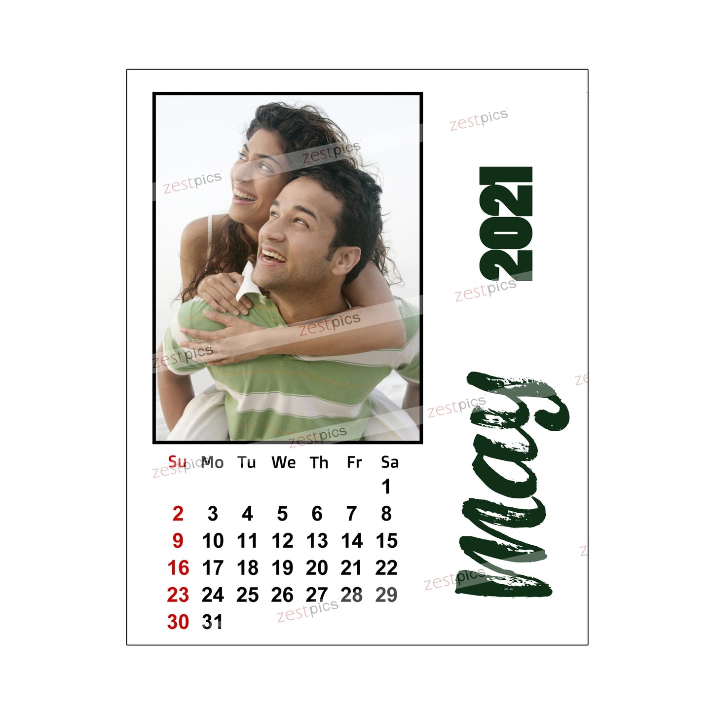 LED Photo Calendar