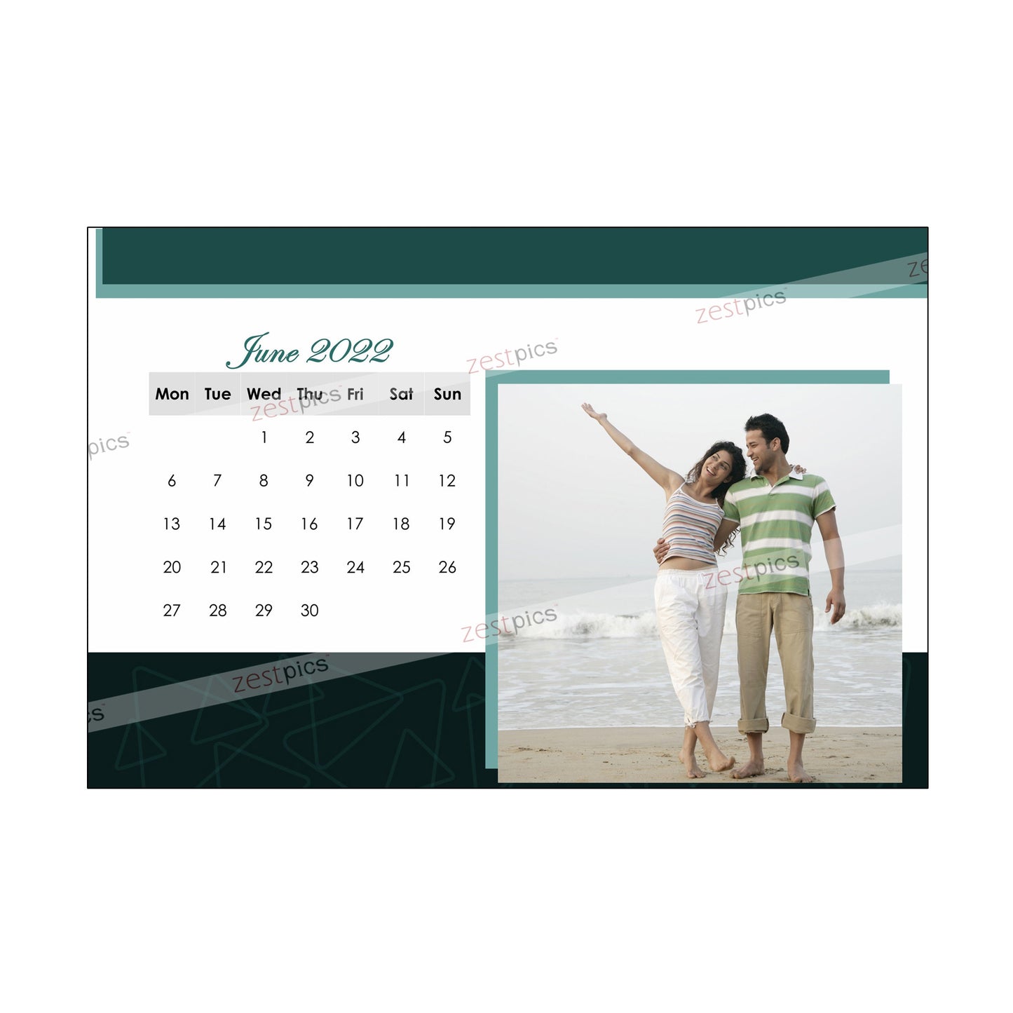 4x6 12 Months Calendar