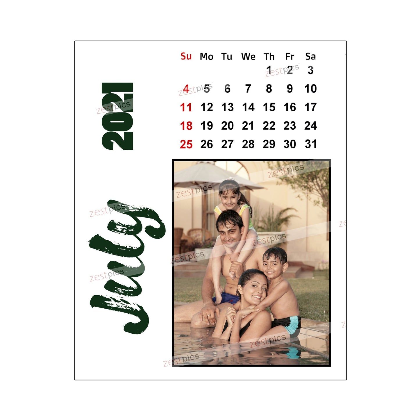 LED Photo Calendar
