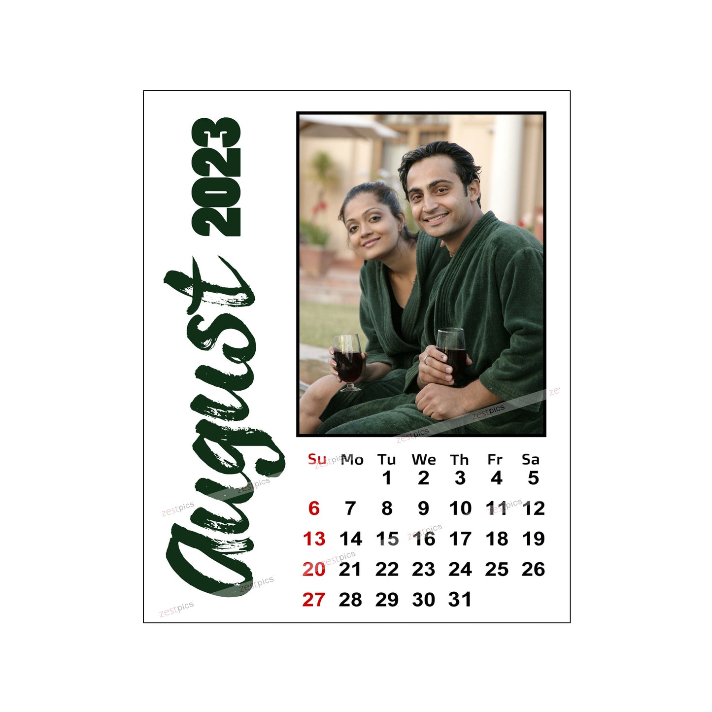 LED Photo Calendar