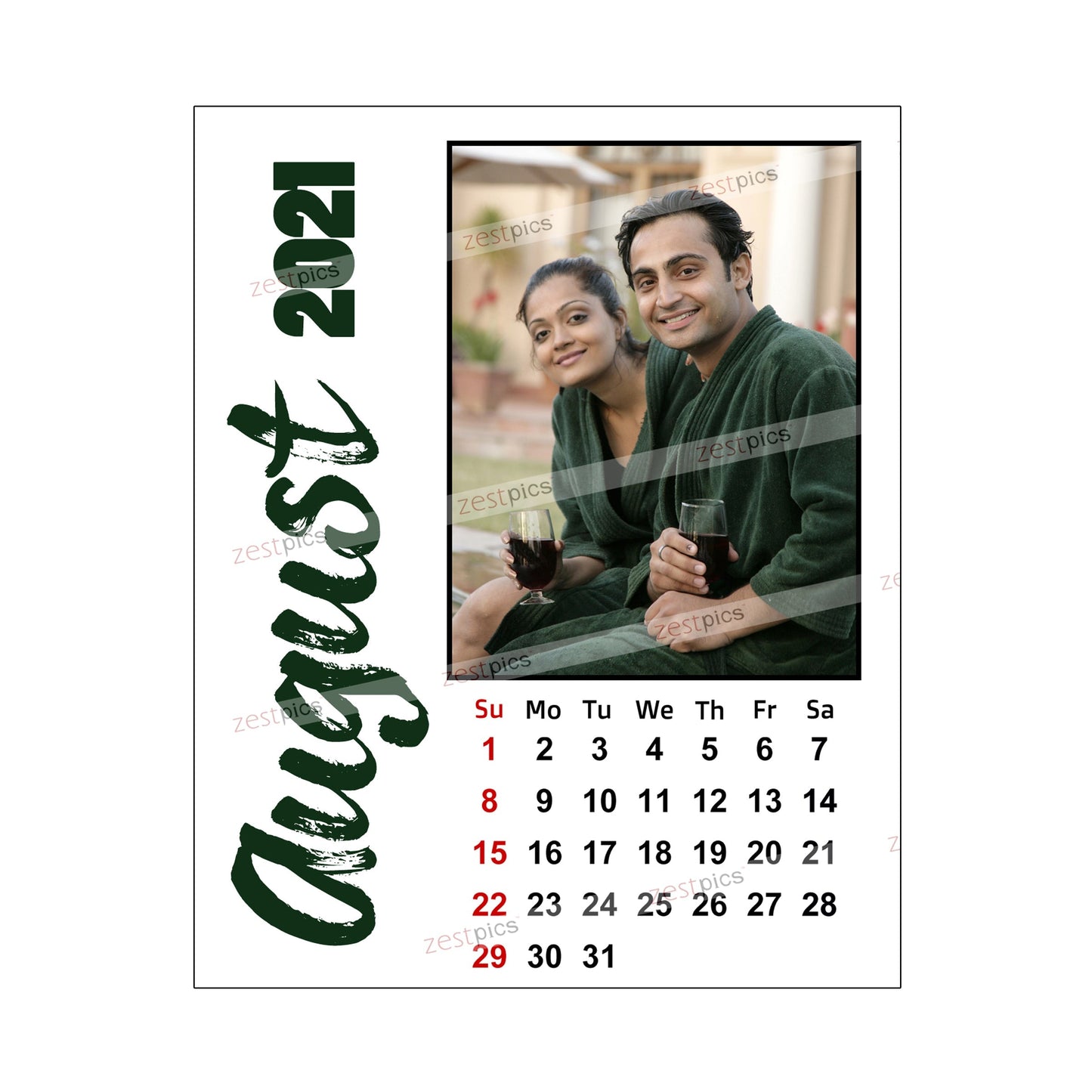 LED Photo Calendar