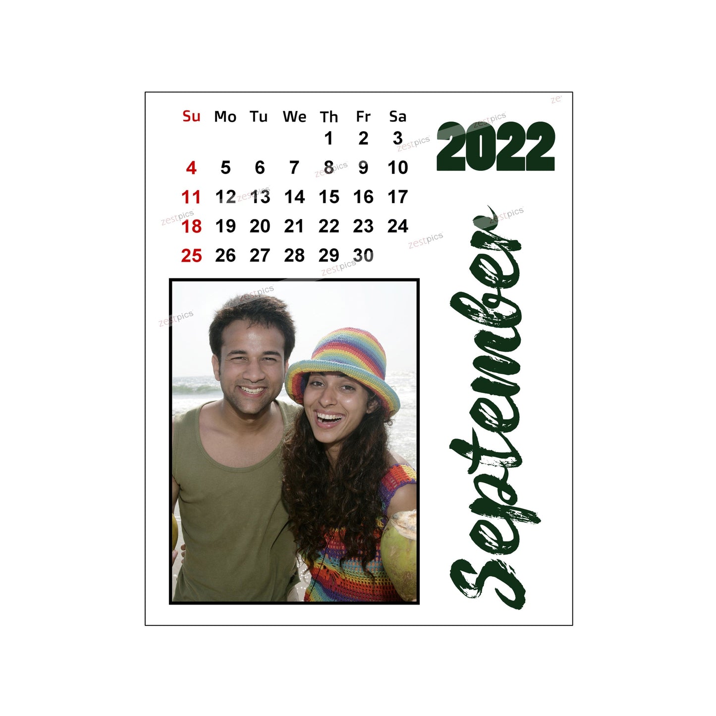 LED Photo Calendar