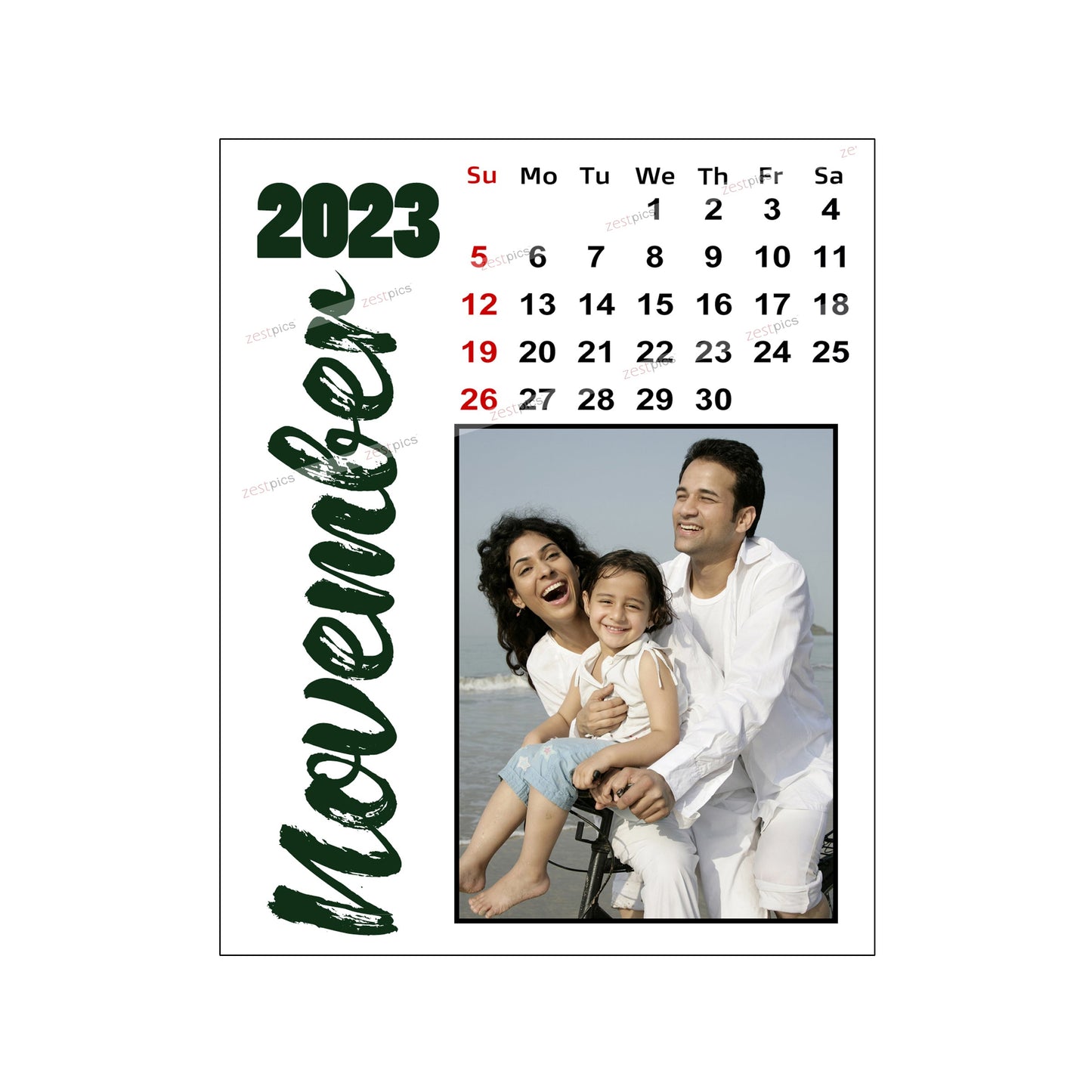 LED Photo Calendar