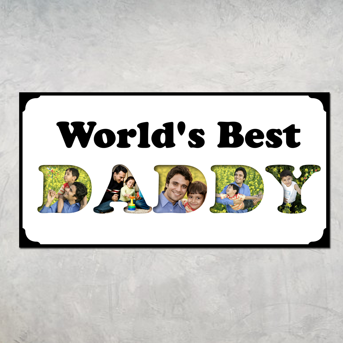 World's Best Daddy Photo Frame