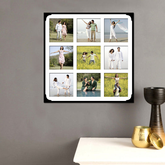 9 Photos Collage Frame