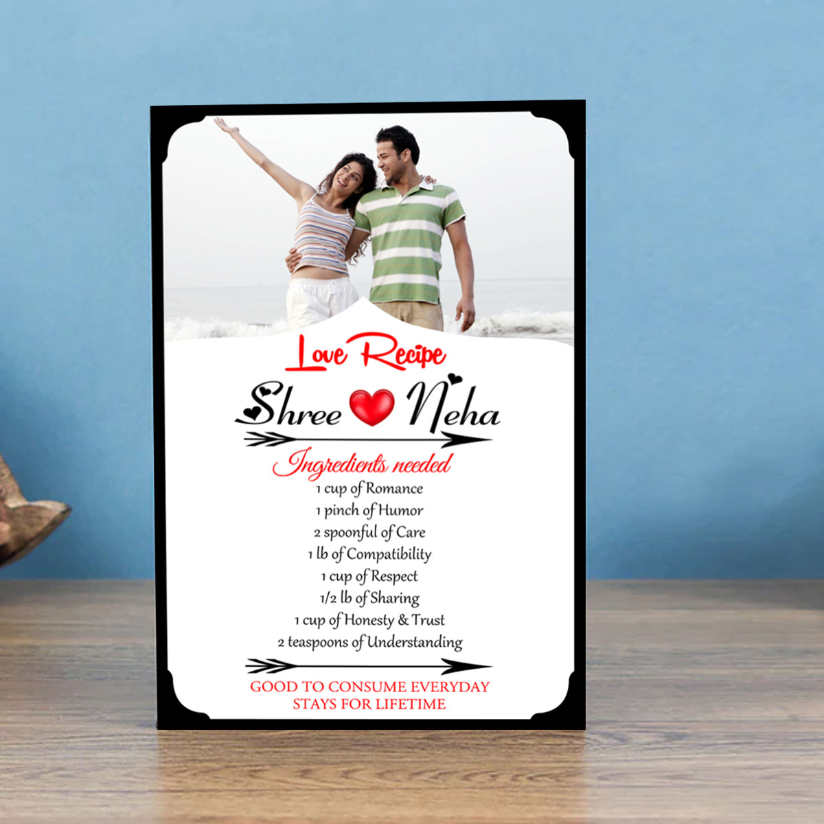Love Recipe Frame