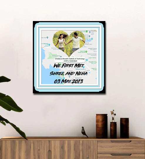 We First Met Location Frame