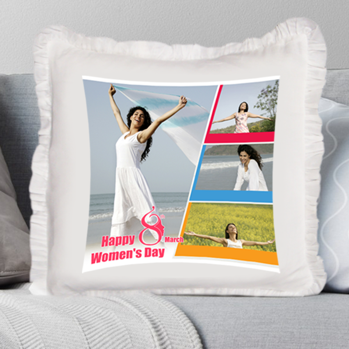 Women's Day Pillow