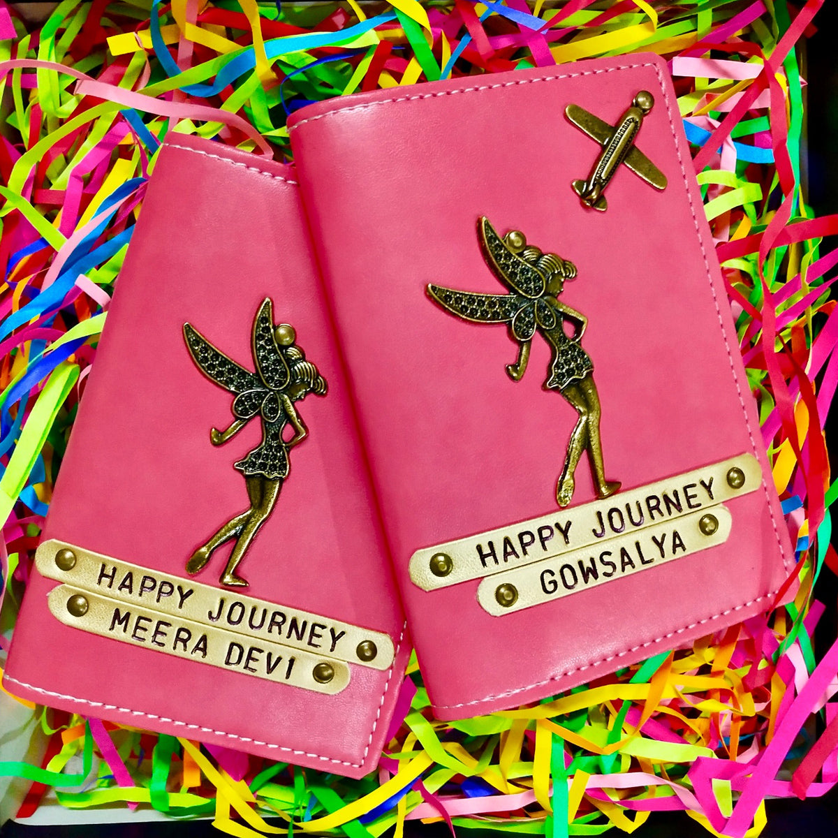 Passport Covers (Pink) - One Charm