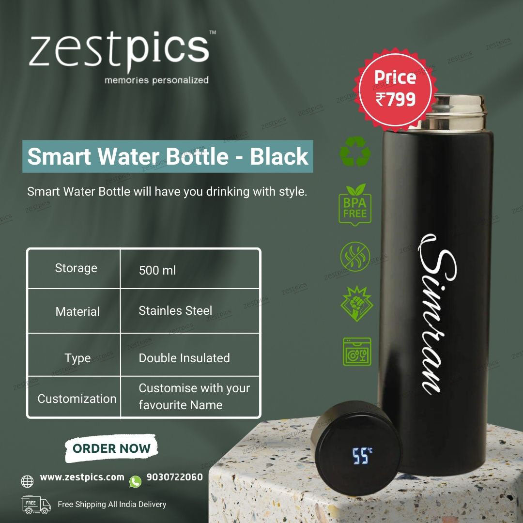 Smart Water Bottle - Red